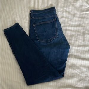 Madewell high rise 10” skinny jeans - dark blue
